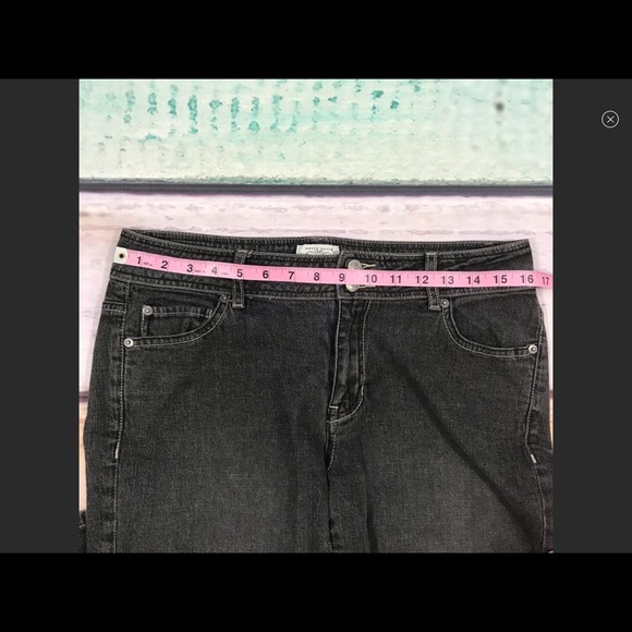 WHBM  Gray Jeans.   Size 10R - Picture 3 of 5